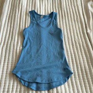 Light blue Under Armor Workout Tank